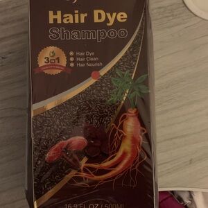 Herbal Hair Dye Shampoo - red